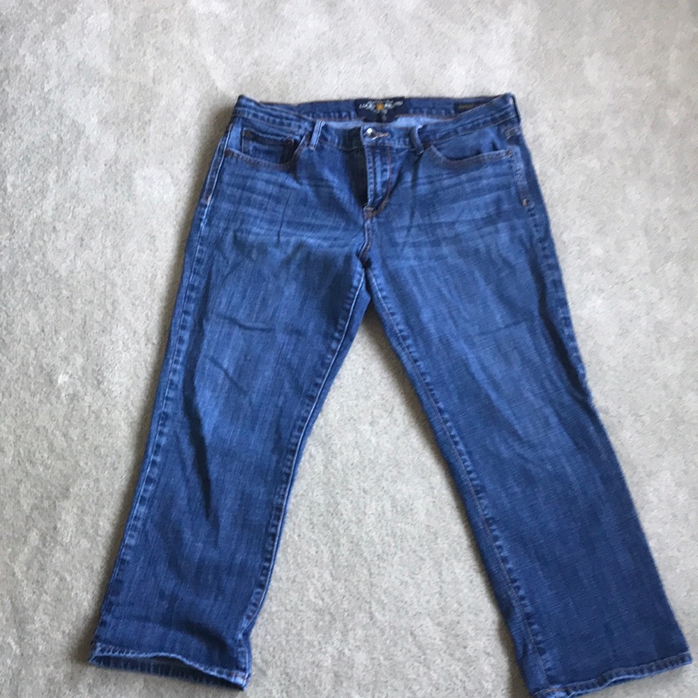 Lucky Brand Sweet n' Crop Jean, Sz 10
